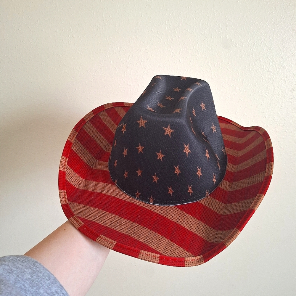 American Flag Cowboy Hat